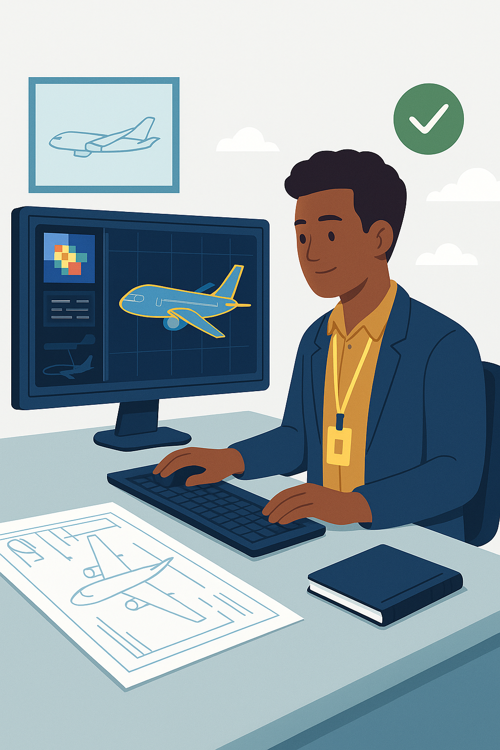 Aerospace Product Development Illustration