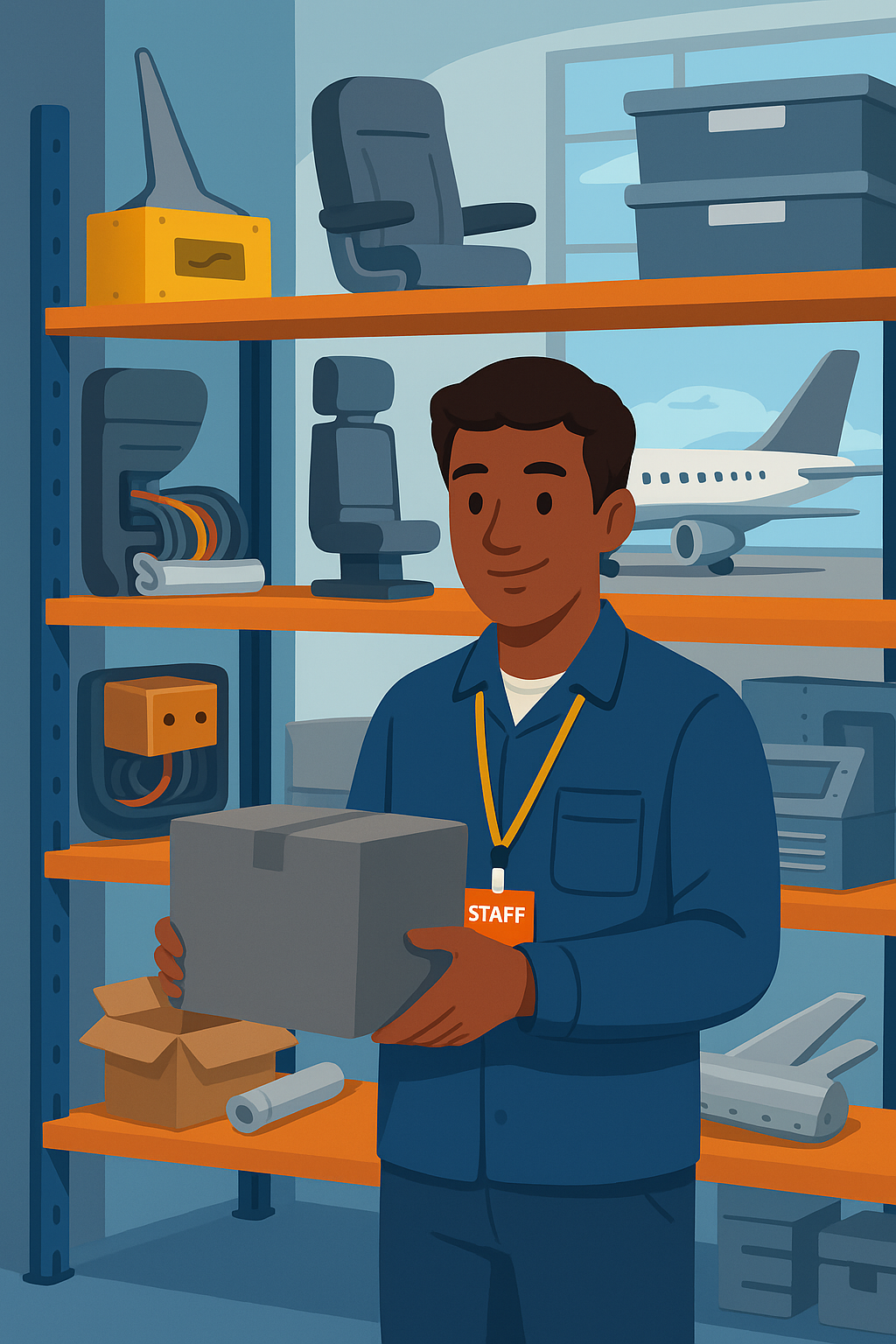 Parts Support Illustration